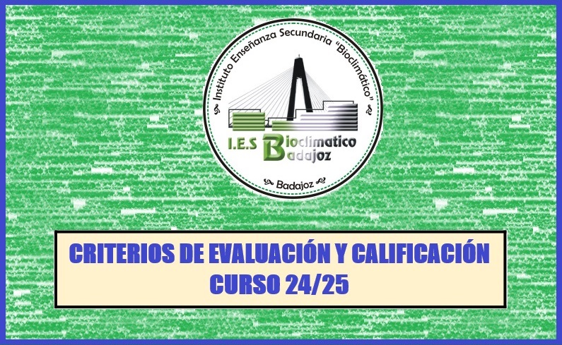 PORTADA CRITERIOS EVALUACIÓN Y CALIFICACIÓN